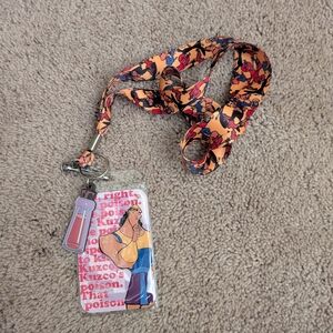 Disney Multicolor Lanyard with ID Holder